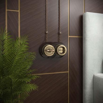 Переключатель одноклавишный Werkel 4690389166617 W5712012