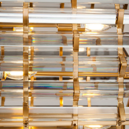 Подвесная люстра Delight Collection Etro KR0966P-8L brass