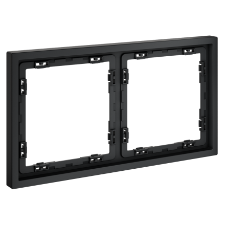 Рамка на 2 поста Voltum S70 VLS100207 (графит)