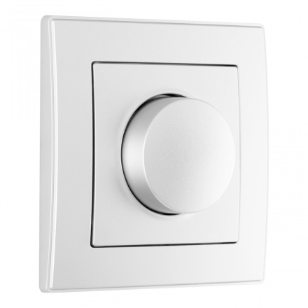 Диммер с рамкой Arte Milano SET06-1-48-1 silver