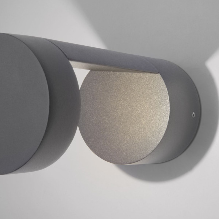 Уличный настенный светильник Elektrostandard Nimbus 1540 TECHNO LED серый 4690389172519 a053452