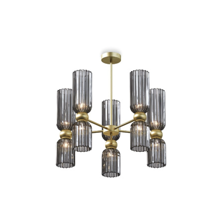 Люстра на штанге Maytoni Antic MOD302PL-10GR