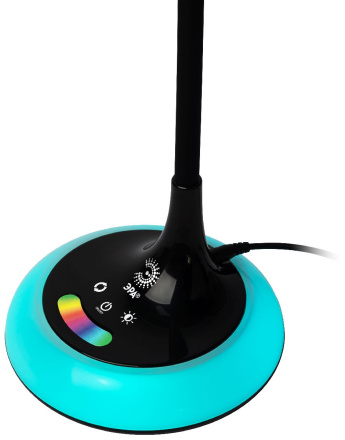 Настольная лампа Эра NLED-481-10W-BK Б0048592