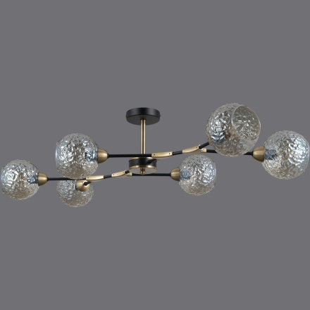 Люстра на штанге Illumico IL0253-6CSQ-79 BK AB