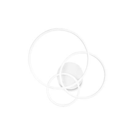 Настенный светильник Ideal lux FRAME PL CERCHIO BIANCO 255019