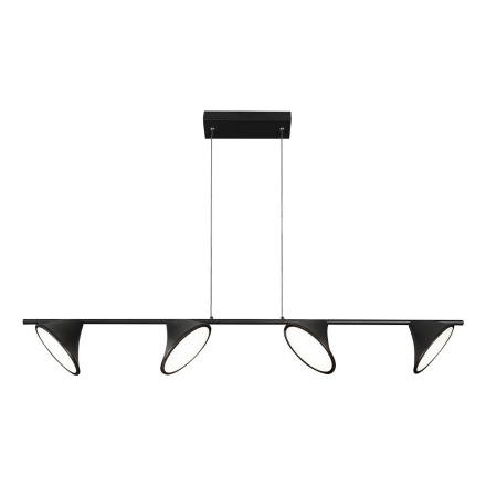 Подвесная светодиодная люстра iLedex Syzygy X090140 BK