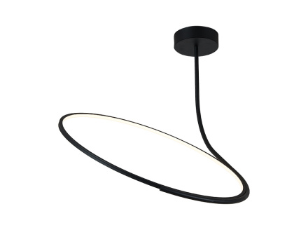 Подвесная люстра Italline IT013-6025 black 3000K