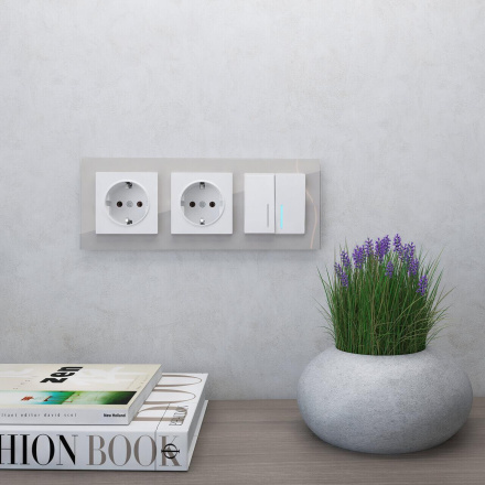 Рамка на 3 поста Werkel Favorit дымчатый W0031117 4690389159862