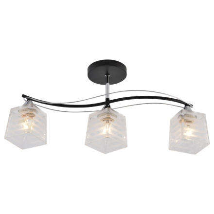 Люстра на штанге Seven Fires Aintre SF3377/3C-BK-CR-WT