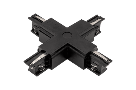 X-коннектор для трехфазного трека DesignLed CN-3F-X-BL 004390