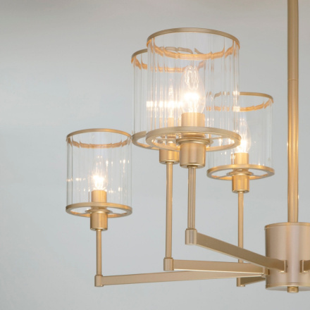 Люстра на штанге Eurosvet Inari 60144/8 золото a061943