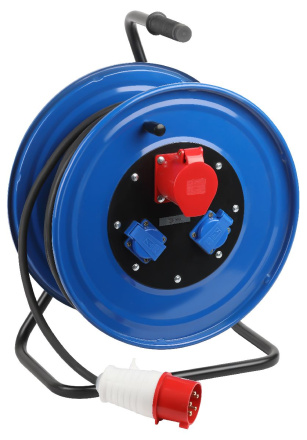 Удлинитель силовой Эра Атлант IND380-RM-3e-5x2,5-50m-IP44 Б0057311