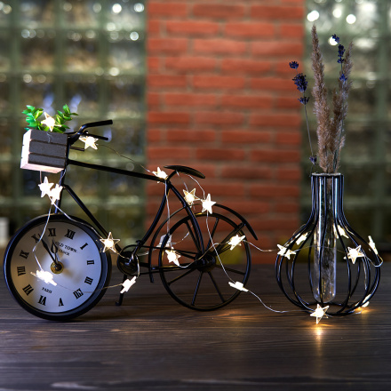 Светодиодная гирлянда линейная Звездочки Feron CL589 51445