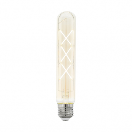 Лампа светодиодная филаментная Eglo E27 4W 2200К янтарь 11679