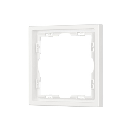 Рамка пластиковая Arlight FRM-NOBE-SFPL-1-WH 054211