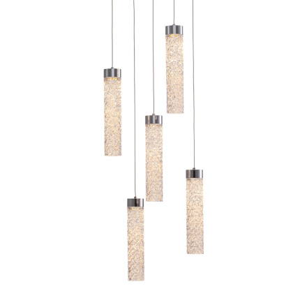 Подвесной светильник Delight Collection MD24030028-5A chrome/clear