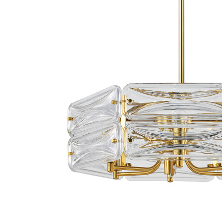 Подвесная люстра Indigo Zaffiro 12046/6P Brass V000500