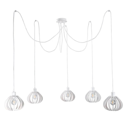 Подвесная люстра IMEX MD.9003-5-P-WH