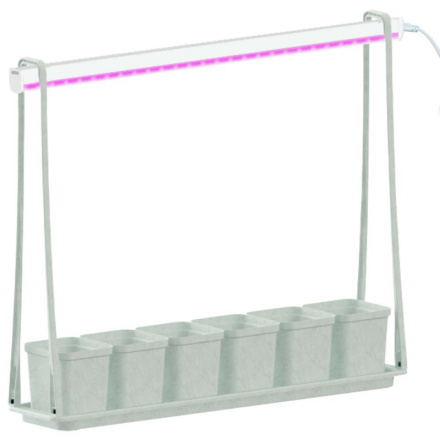 Светодиодный светильник для растений (UL-00006094) Uniel Minigarden ULT-P56-10W/SPSB IP20 Marble Econom