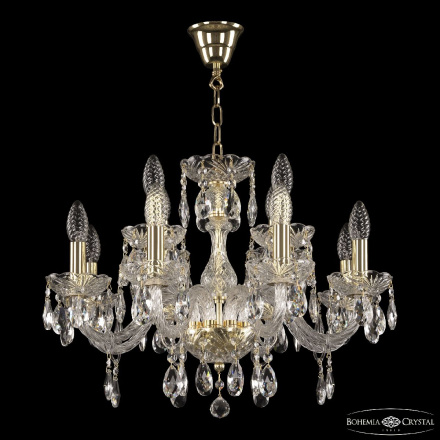 Подвесная люстра Bohemia Ivele Crystal 117/8+4/195 G