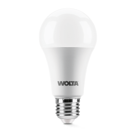 Светодиодная лампа WOLTA 15Вт 3000К E27 груша матовая 25Y60BL15E27
