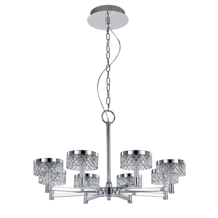 Подвесная люстра Delight Collection MD21020075 MD21020075-8A chrome