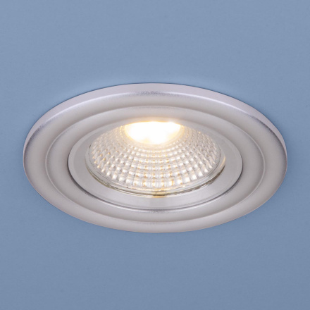 Встраиваемый светодиодный светильник Elektrostandard 9902 LED 3W COB SL серебро 4690389106118