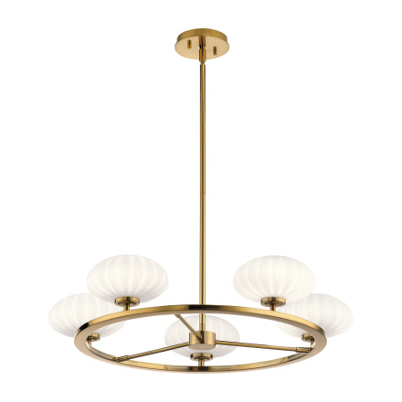 Люстра на штанге Kichler Pim QN-PIM5-FXG