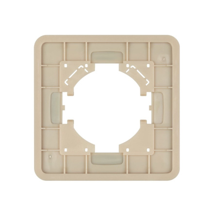 Рамка алюминиевая на 1 пост Arlight FRM-AKIRY-AL-1-GD 049683