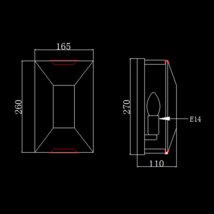 Настенный светильник Delight Collection Harlow Crystal A003-165 A1 ti-gold