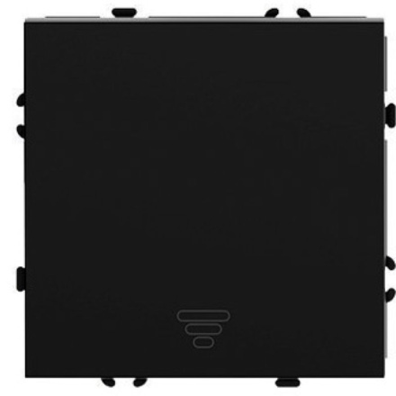 Выключатель 1-клавишный самовозвратный (механизм) Stekker Эмили 250В 10А RSW10-5112-05 черный уголь soft touch 50326