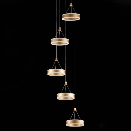 Каскадная люстра Citilux Дуэт CL719052