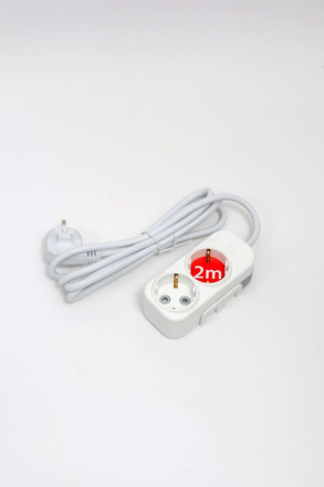 Удлинитель с/з 2вх с защитными шторками ELBI Myra 527-010202-211