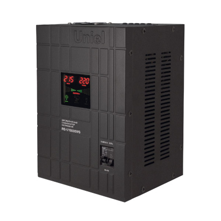 Стабилизатор напряжения релейный однофазный Uniel RS-1/15000WS UL-00012635