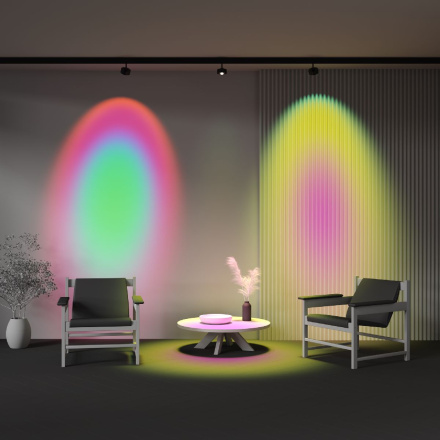 Трековый магнитный светильник Maytoni Lens TR217-2-15W3K-B