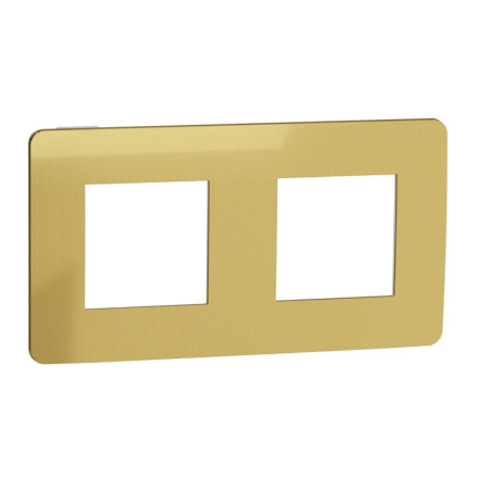 Рамка 2-постовая Schneider Electric Unica New NU280459