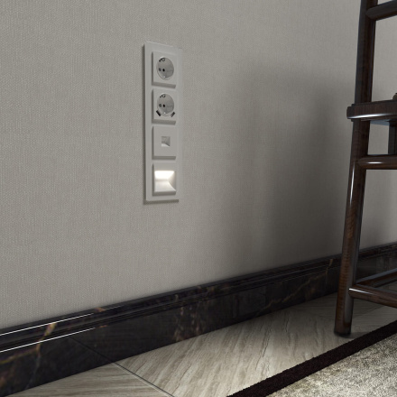 Рамка на 4 поста Werkel Favorit белый матовый W0041105 4690389159930