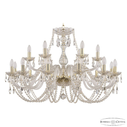 Подвесная люстра Bohemia Ivele Crystal 101/12+6/360 G