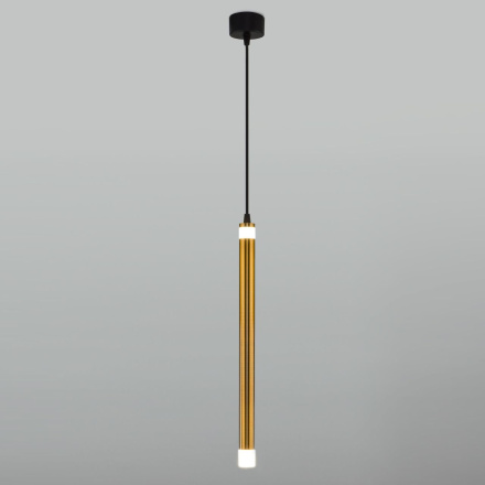 Подвесной светодиодный светильник Eurosvet Maestro 50133/1 LED бронза