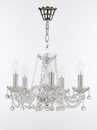 Подвесная люстра Bohemia Ivele Crystal 108/5/141 Ni