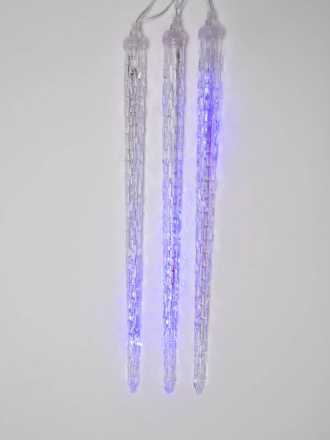 Светодиодная гирлянда (11125) Uniel занавес Сосульки 220V синий ULD-E3005-300/DTK BLUE IP44 ICICLE