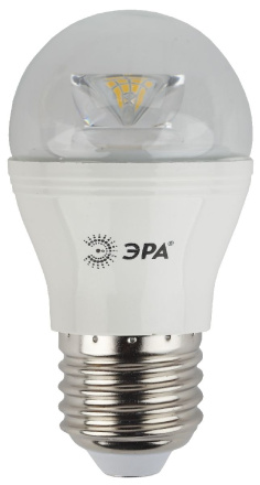 Лампа светодиодная Эра E27 7W 2700K LED P45-7W-827-E27-Clear Б0017243
