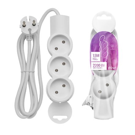 Удлинитель бытовой Duwi 32001 4