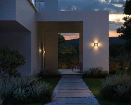 Уличный настенный светильник Maytoni Downing Street O020WL-L10B3K