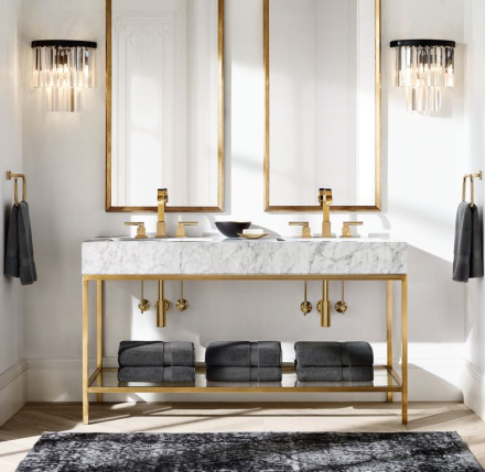 Настенный светильник Delight Collection 1920s Odeon KR0387W-2B black/clear