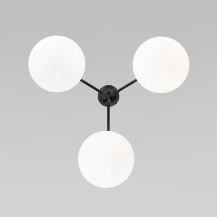 Люстра на штанге Eurosvet Marbella 60147/3 черный a063854