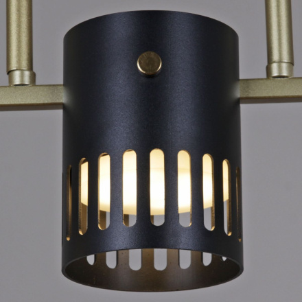 Потолочная люстра Reluce 06675-0.3-05 GD+BK GX53