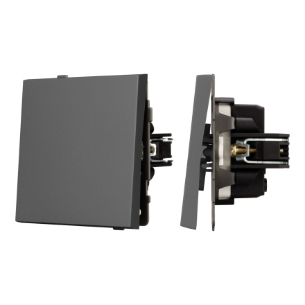 Механизм звонкового выключателя Arlight SWT-TENDO-MKR1-SFPL-GR (230V, 10A) 054589