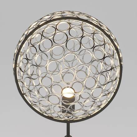 Торшер Eurosvet Gemini 80492/1 черный a069041