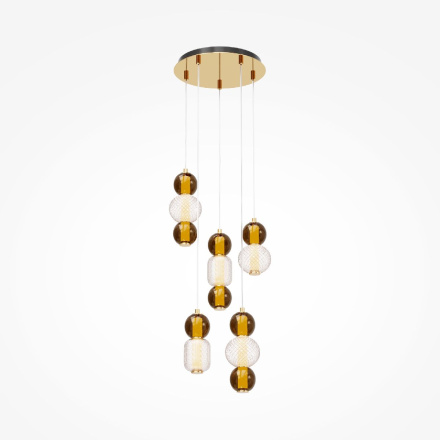 Каскадная люстра Maytoni Drop MOD273PL-L80G3K